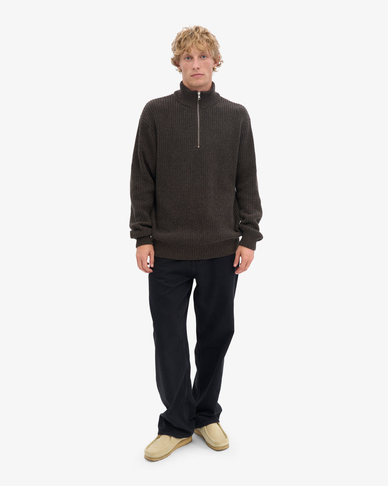 MERINO QUARTER ZIP