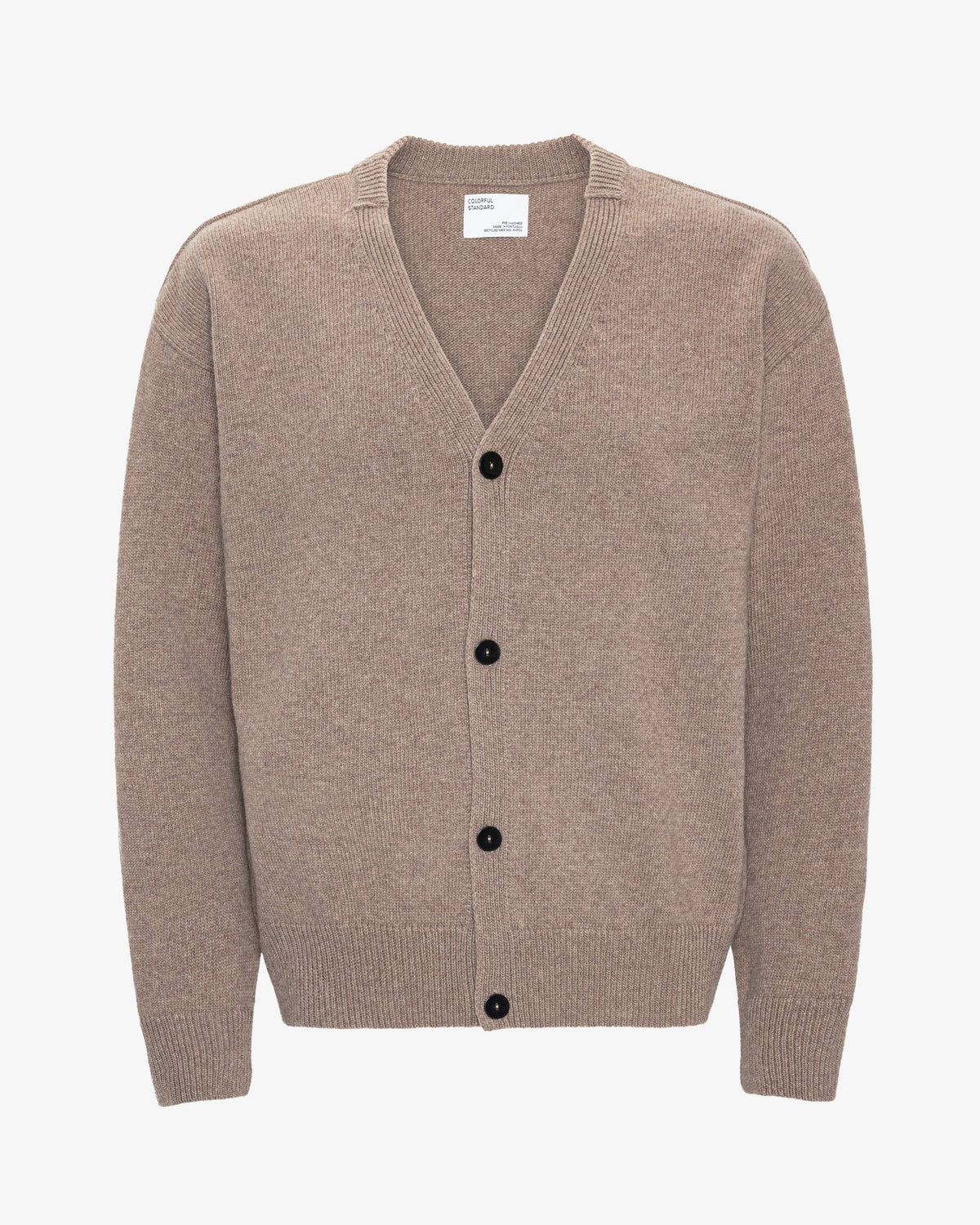 MERINO WOOL V-NECK CARDIGAN