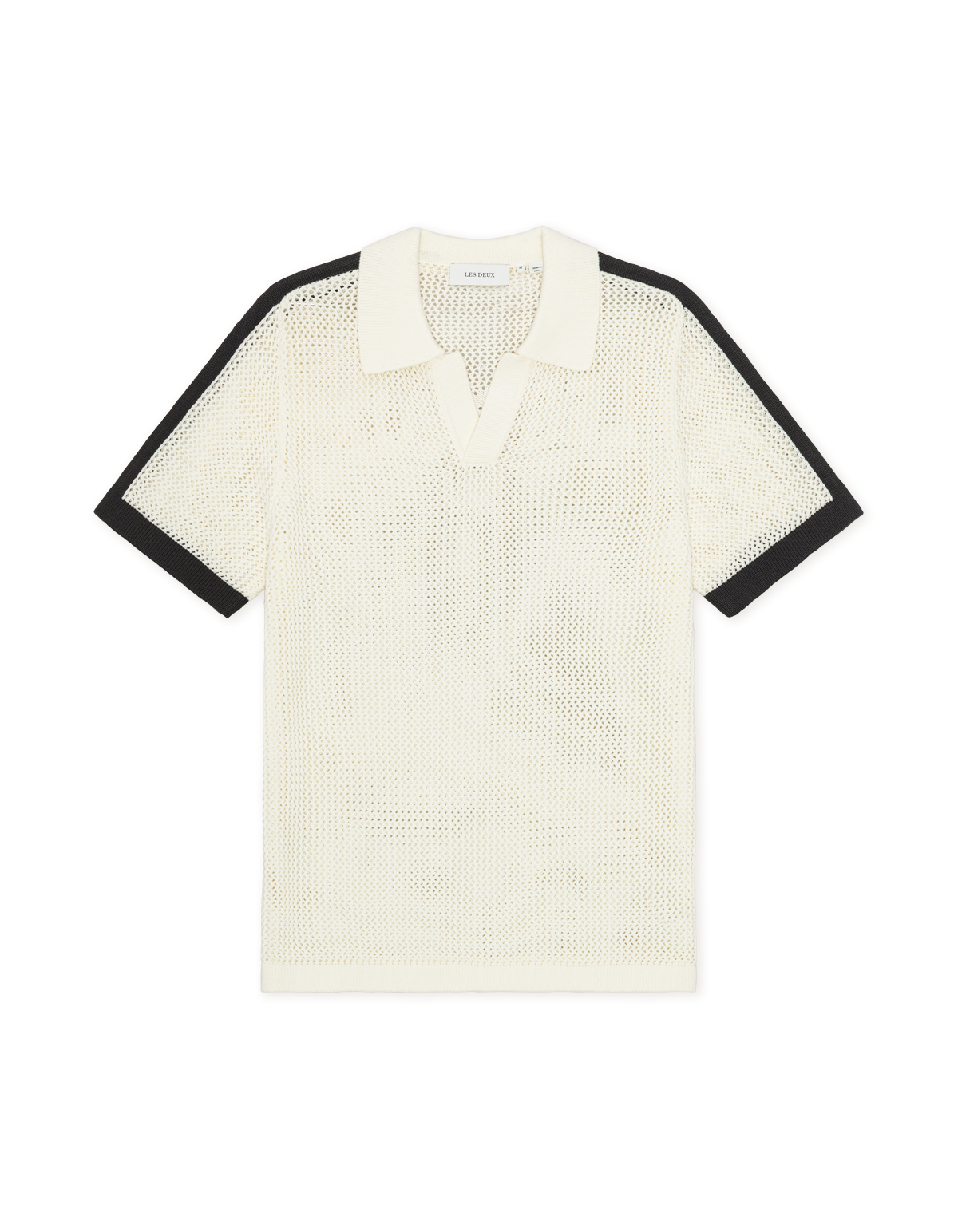 LOGO GRID KNITTED POLO