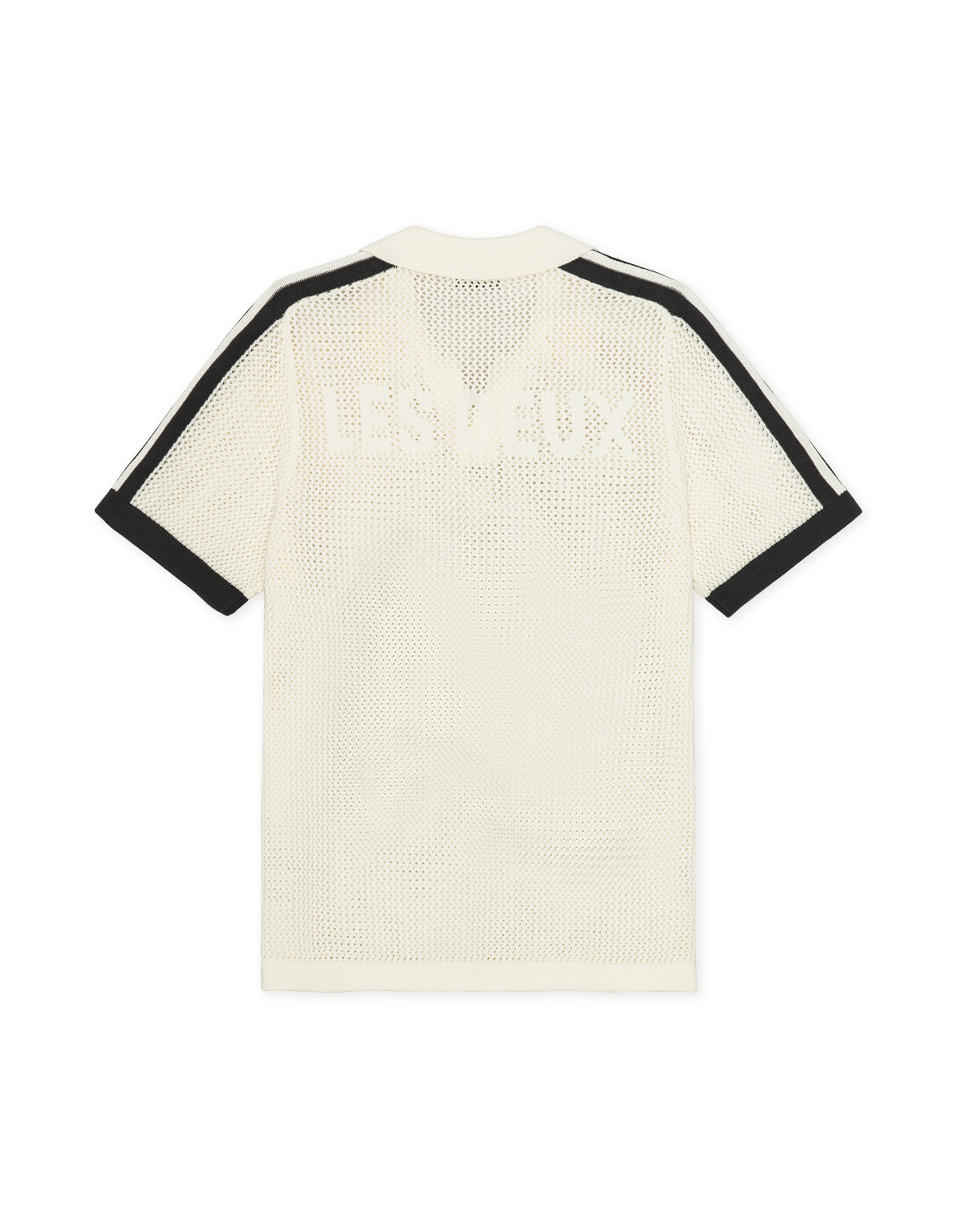 LOGO GRID KNITTED POLO