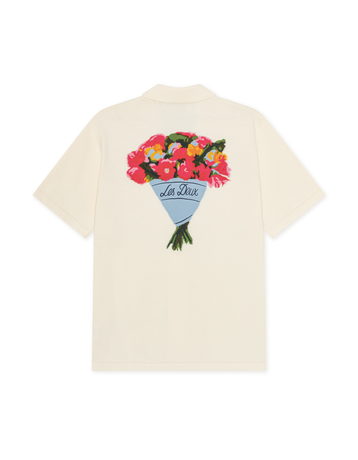 BOUQUET KNITTED SS SHIRT
