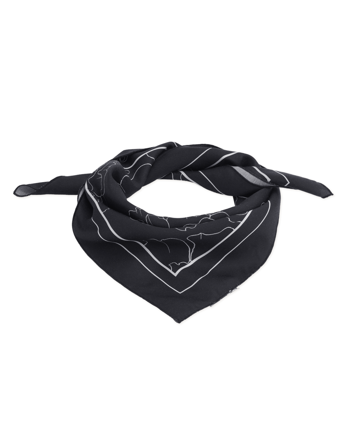 FLOWER NECKERCHIEF