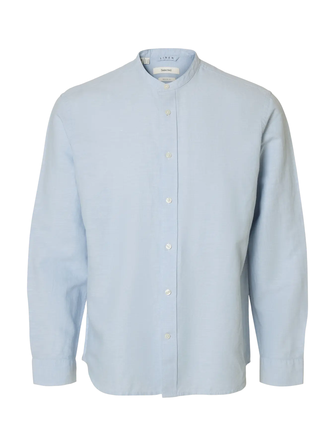 CLAY LINEN BLEND SHIRT