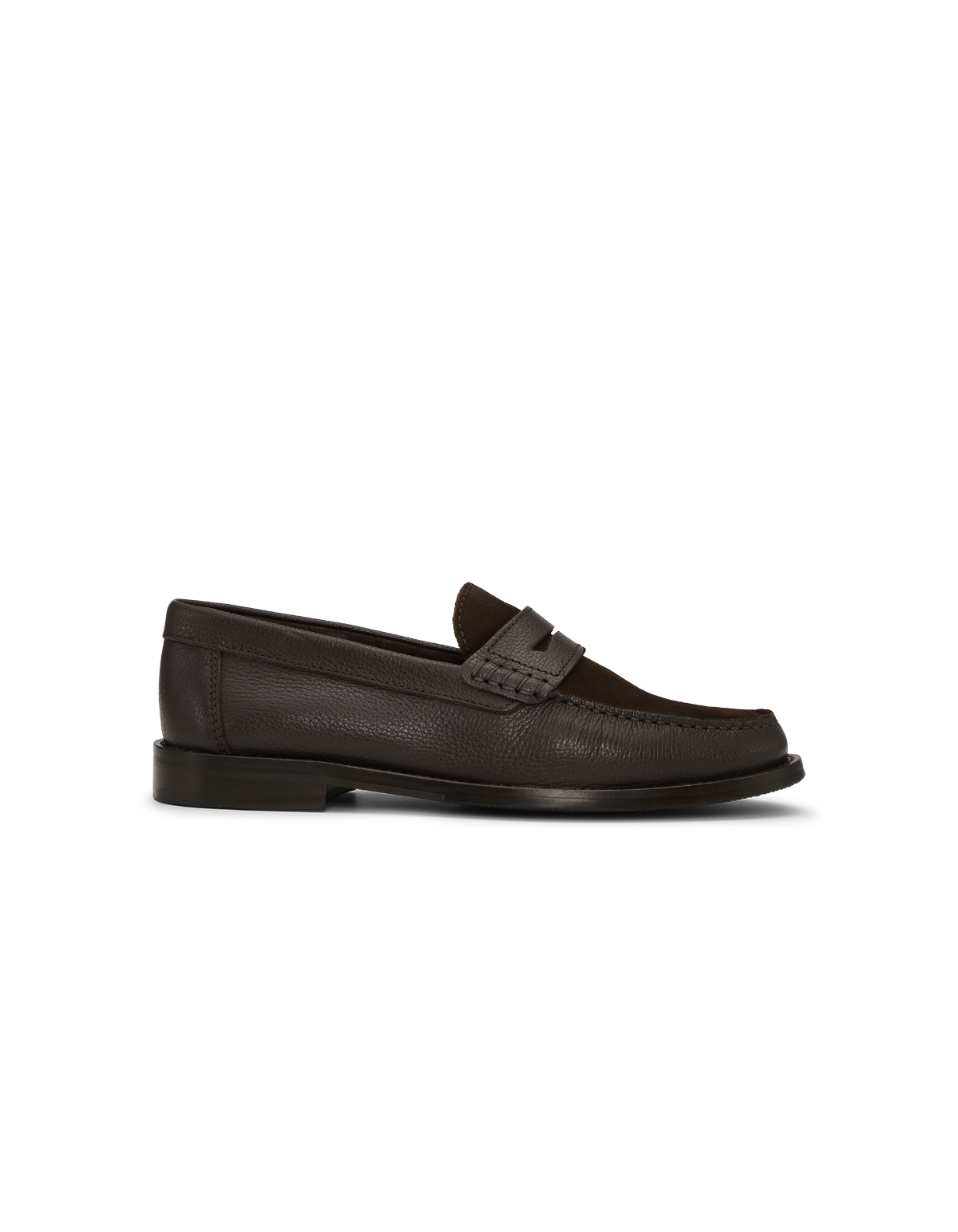 SUEDE MIX LOAFER