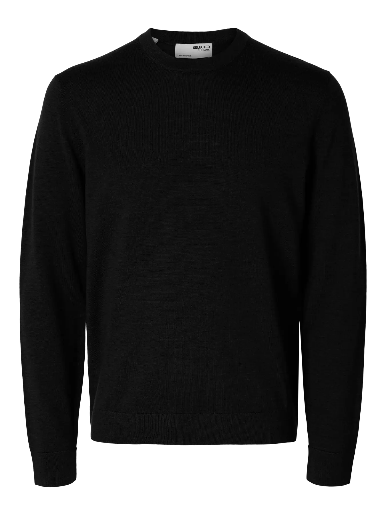 TRAY LS KNIT MERINO CREW NECK