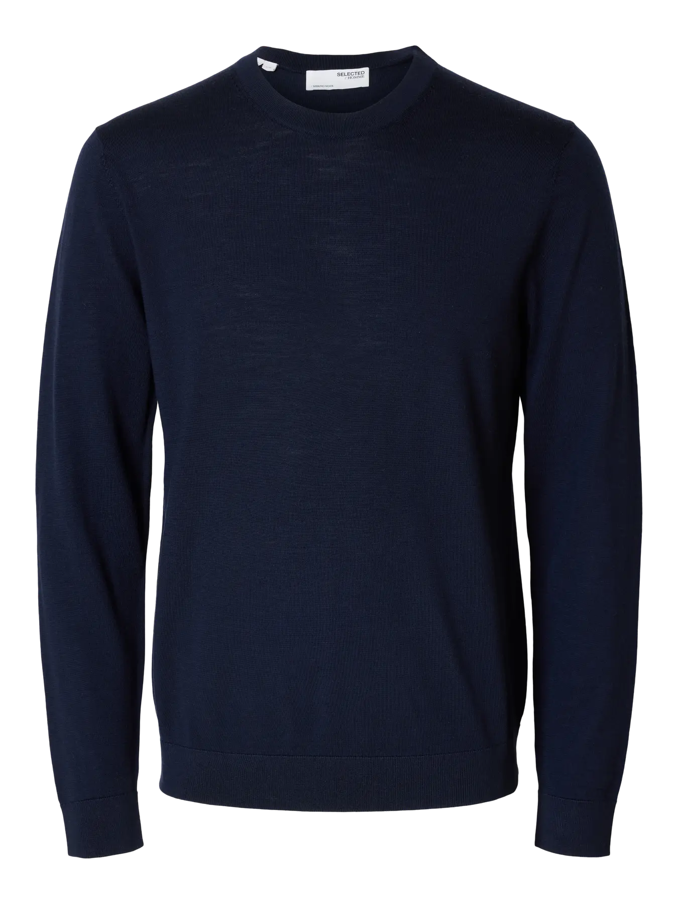 TRAY LS KNIT MERINO CREW NECK