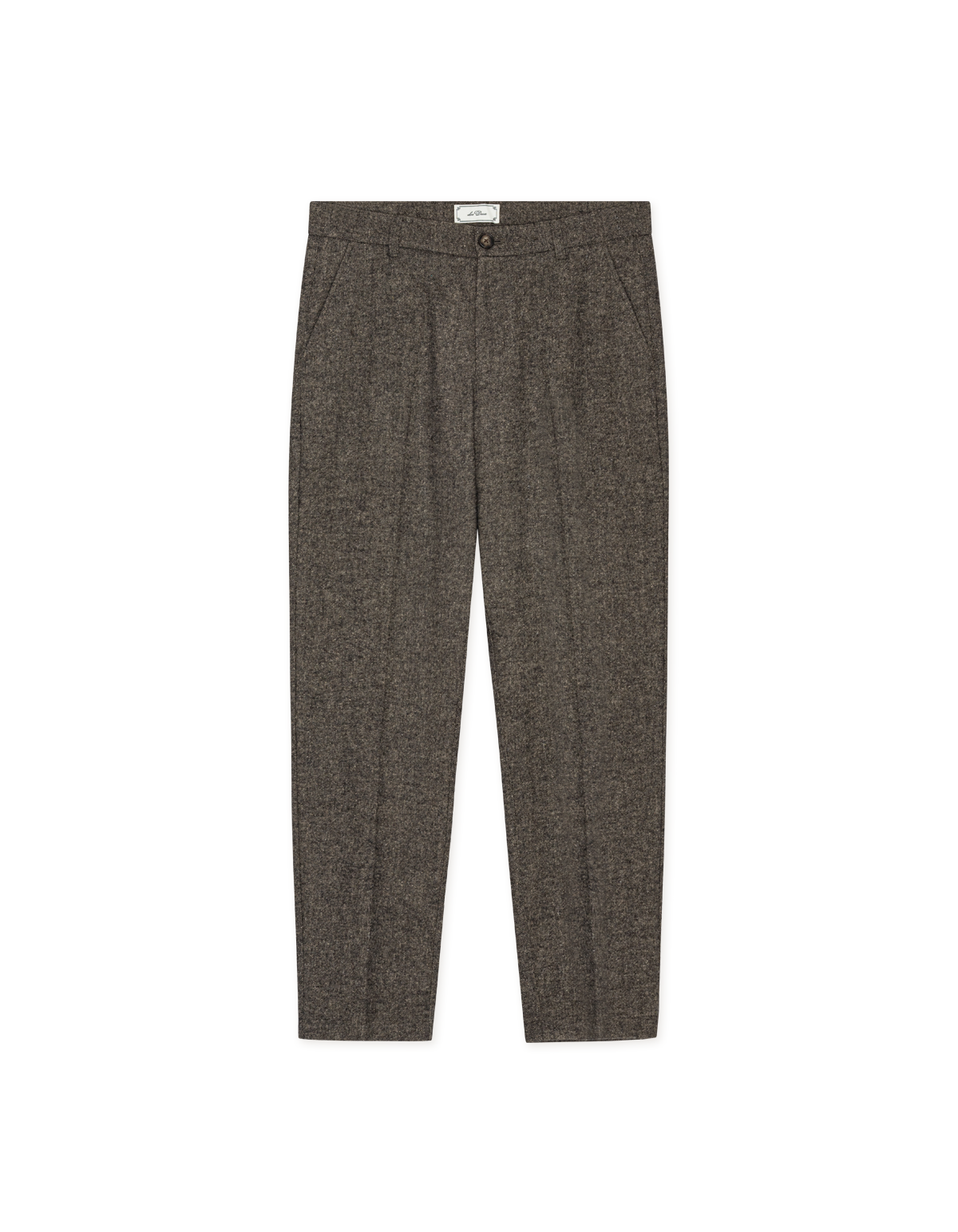 WOOL MELANGE REG SUIT PANTS
