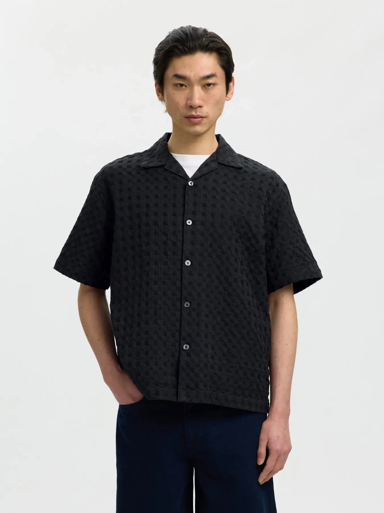 MONTY TEXTURE SS SHIRT