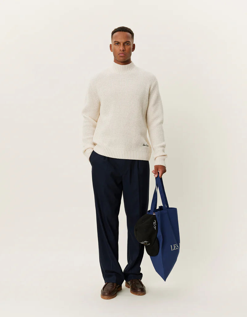 GRADY WAFFLE MOCKNECK KNIT