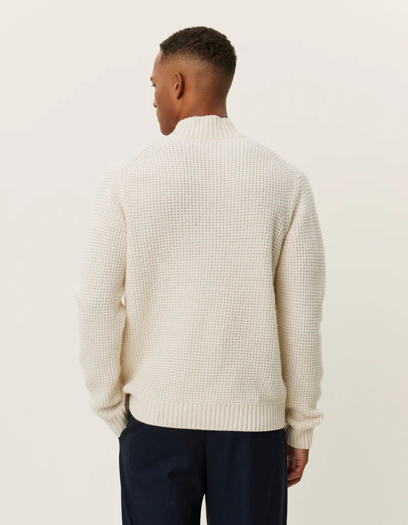 GRADY WAFFLE MOCKNECK KNIT