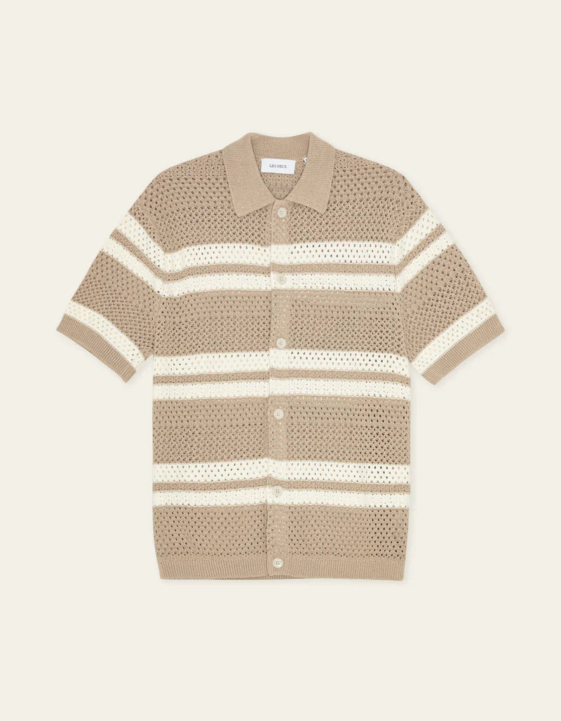 GIANNI KNITTED SS SHIRT