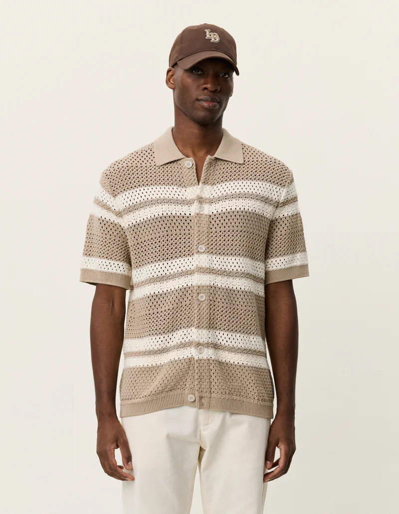 GIANNI KNITTED SS SHIRT