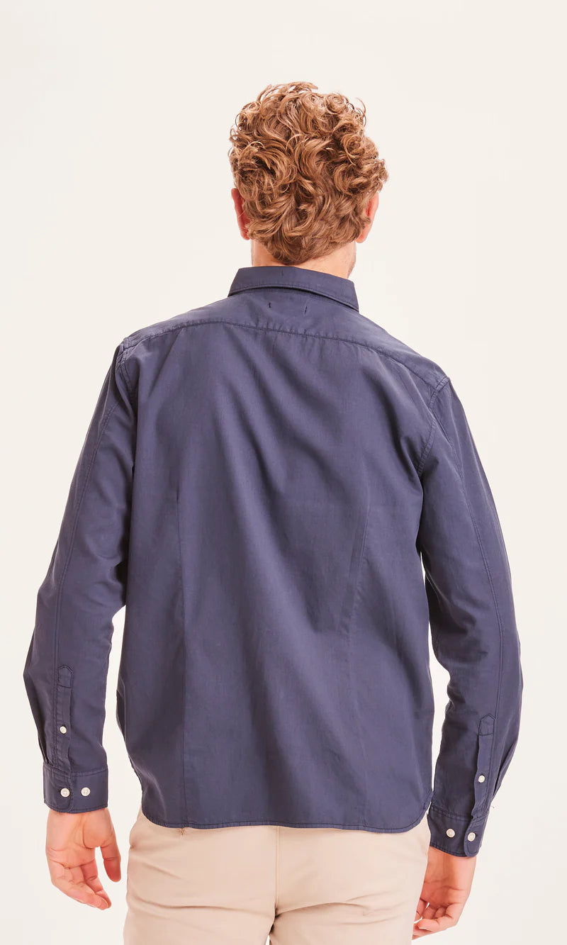 larch fit cord shirt