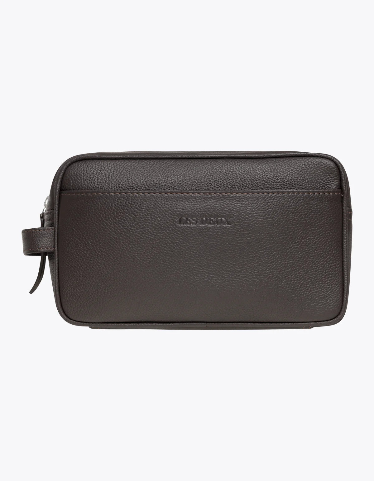 LEATHER WASH BAG