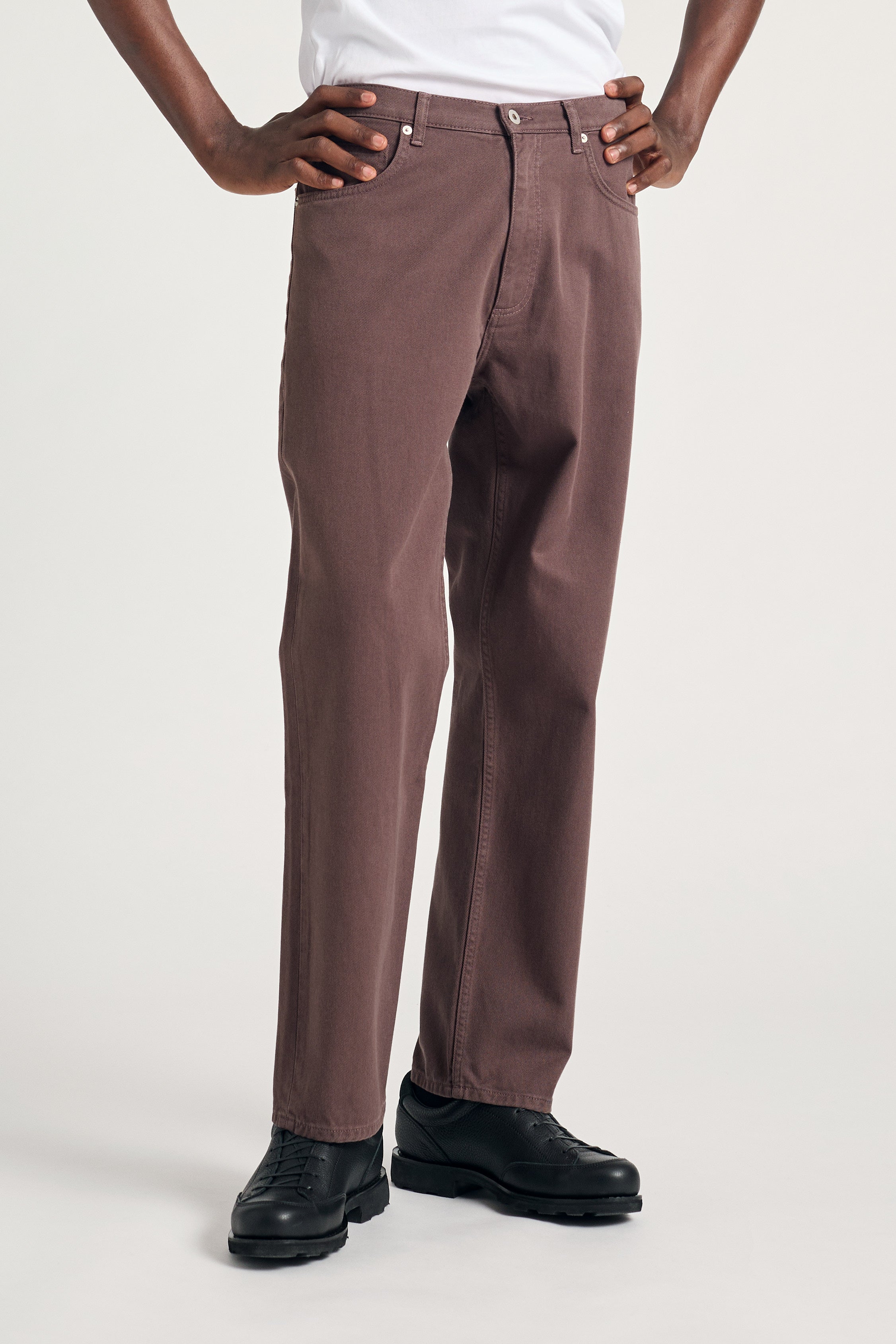 MOGENS RELAXED 5-POCKET HEAVY TWILL