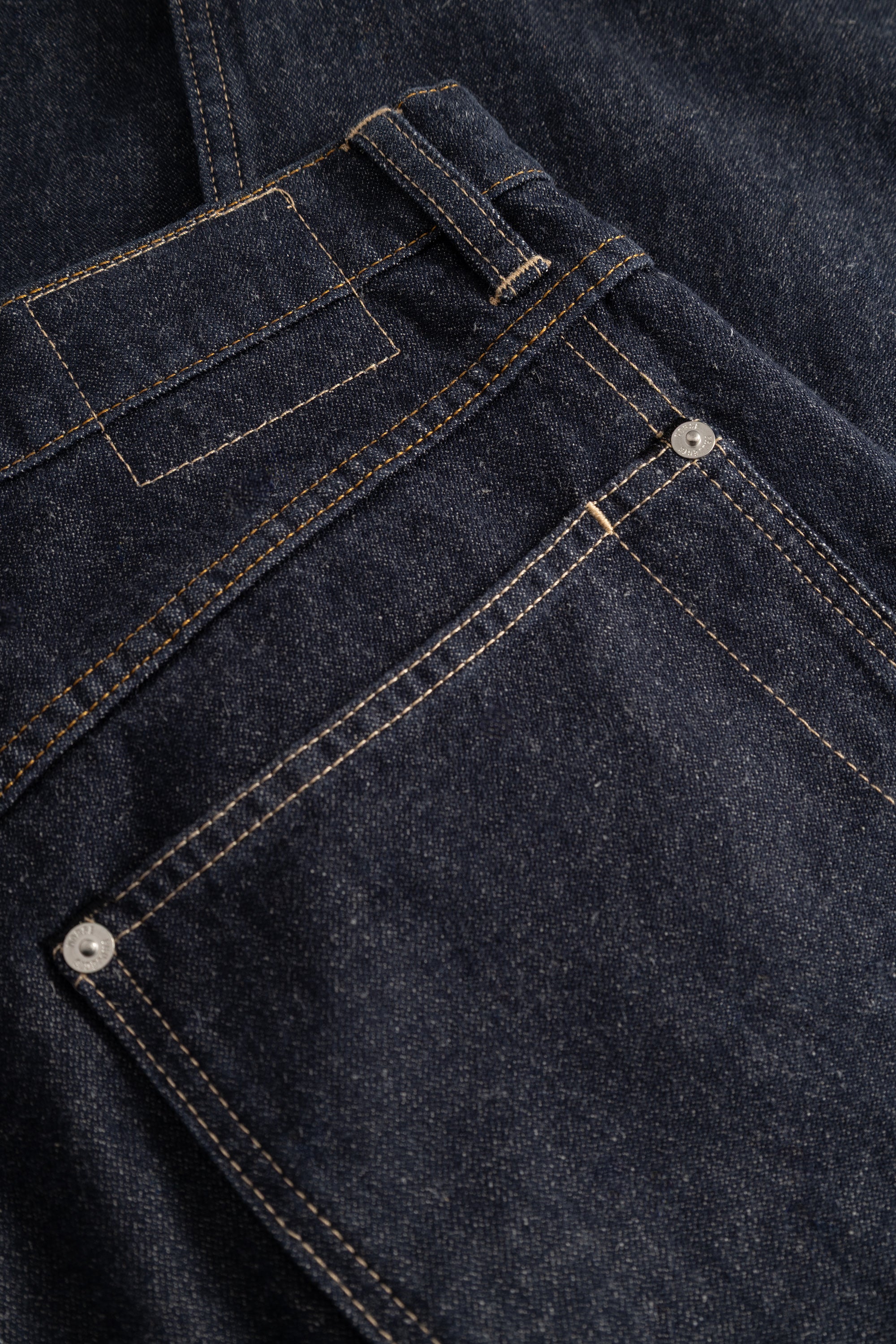 NORDMARKA BROKEN TWILL LINEN DENIM JEANS