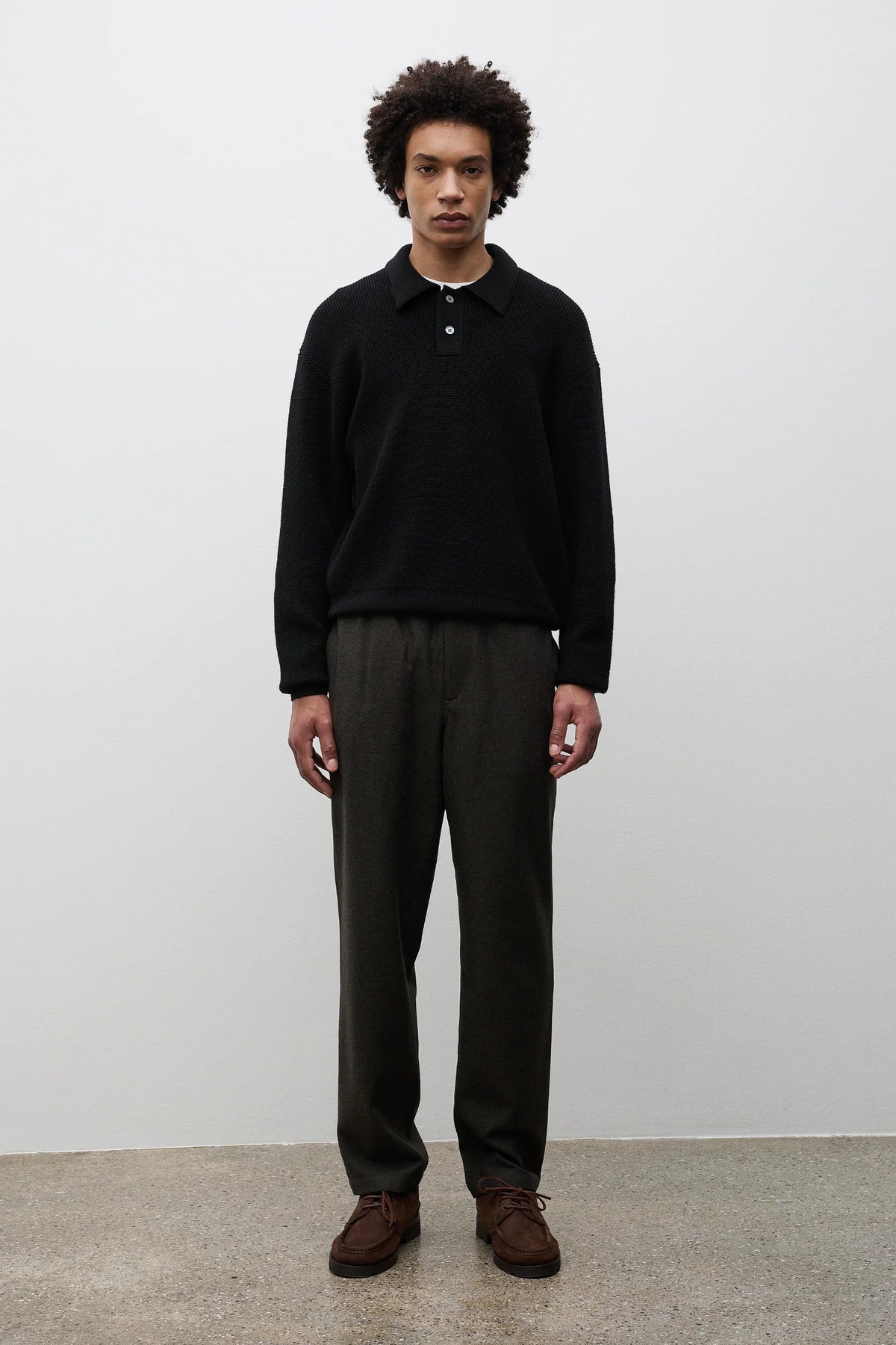 TRYSIL REGULAR WOOL TROUSER