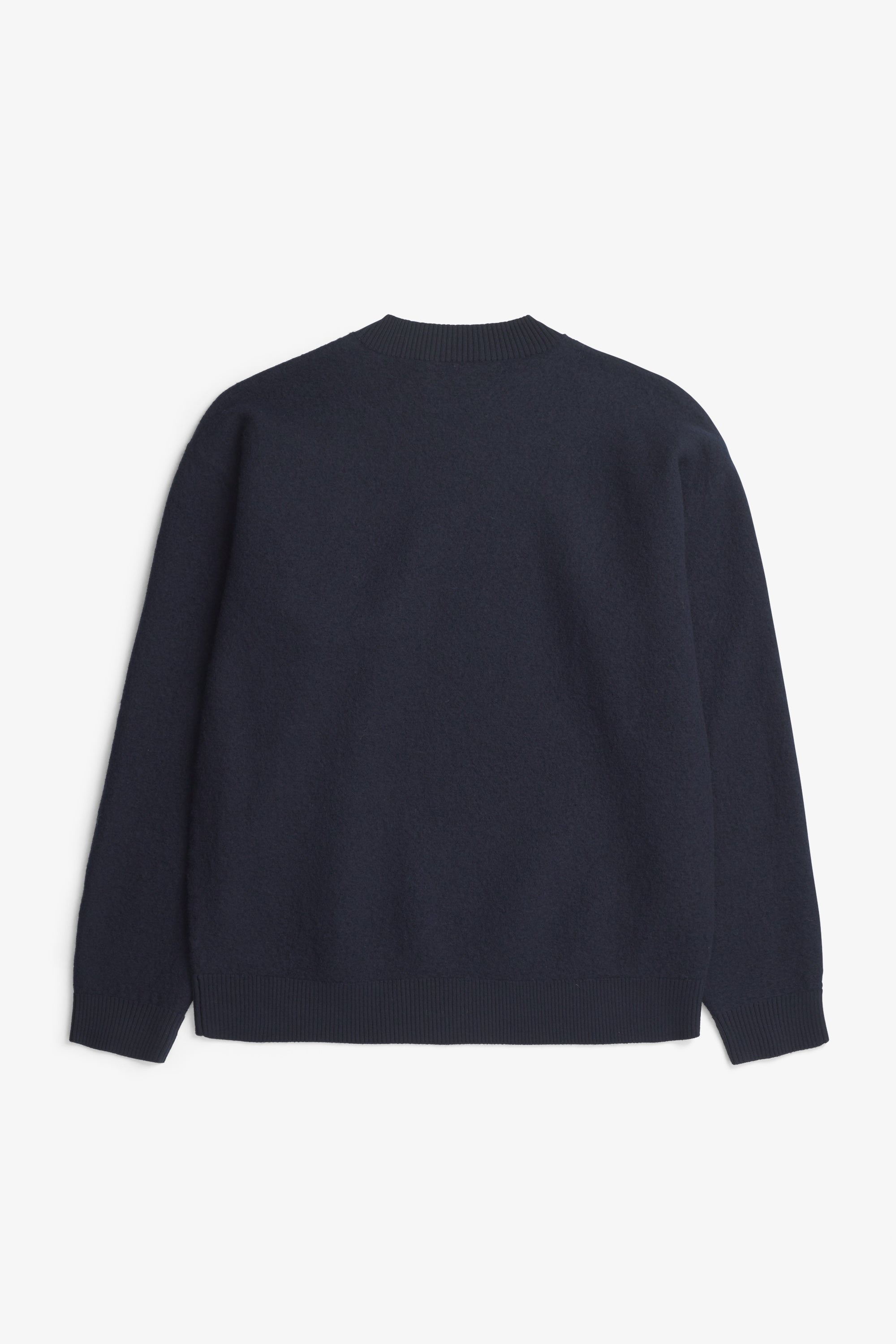 ROM BOILED WOOL CREWNECK