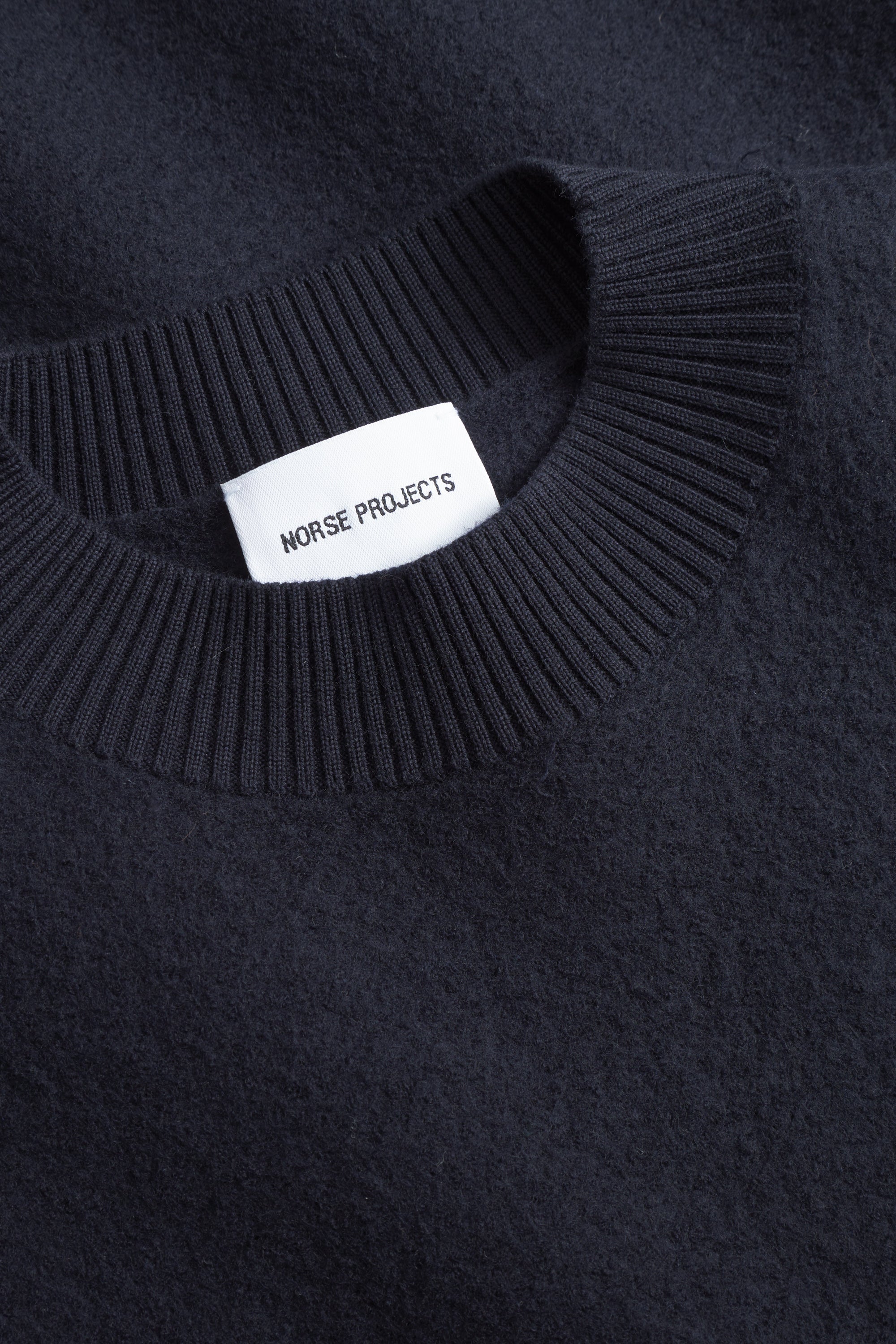 ROM BOILED WOOL CREWNECK