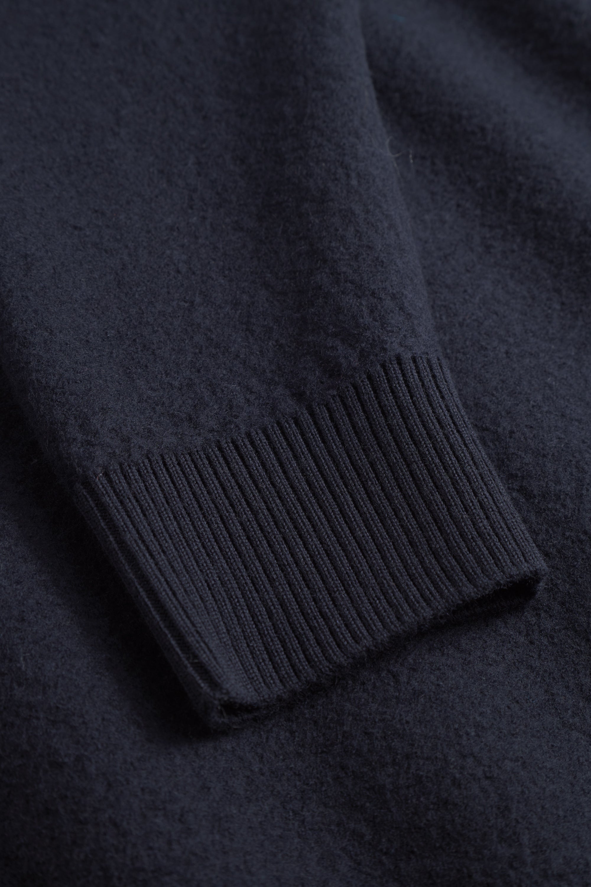 ROM BOILED WOOL CREWNECK