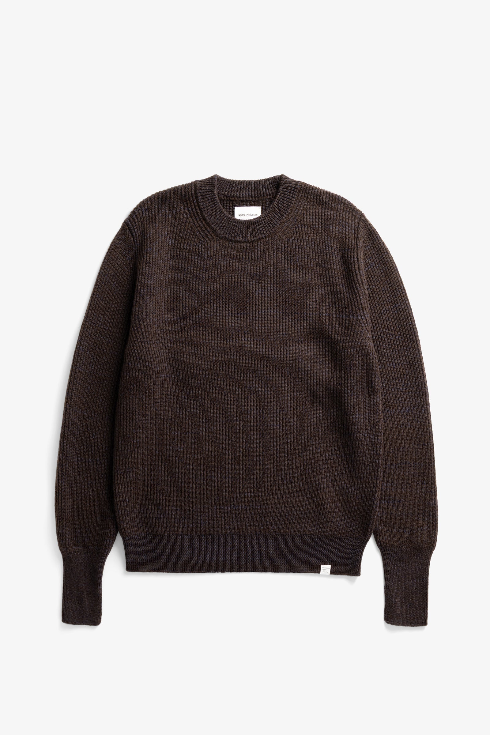 HENNING COTTON WOOL RIB SWEATER