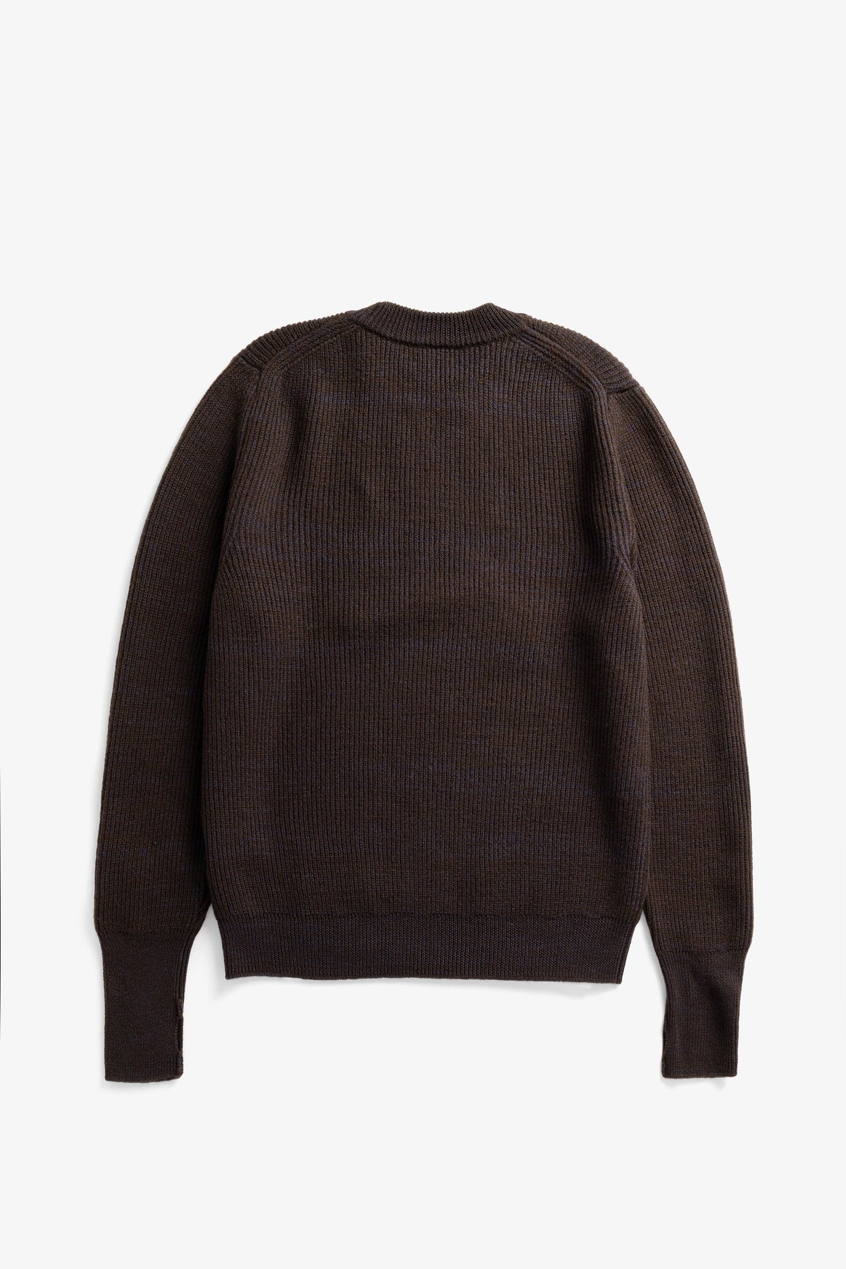 HENNING COTTON WOOL RIB SWEATER