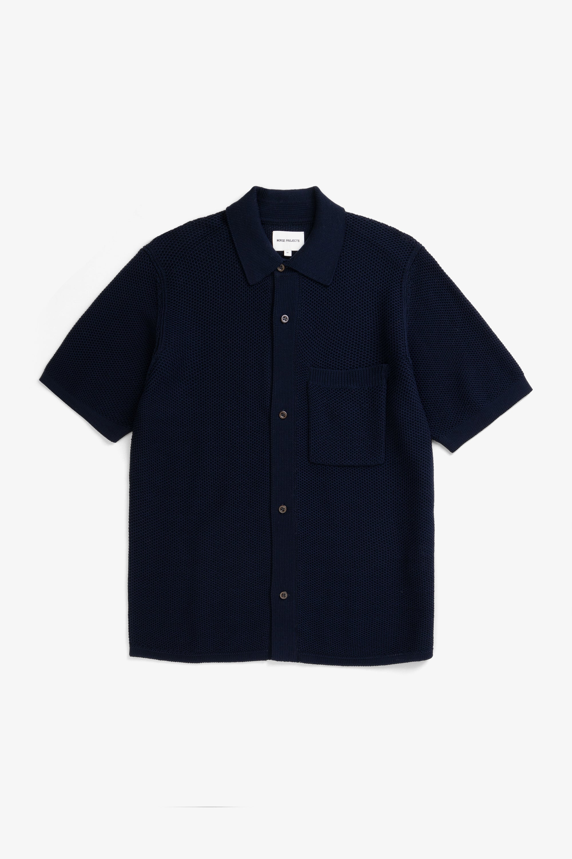 FREDENSBORG MERCERISED COTTON KNITTED SHIRT