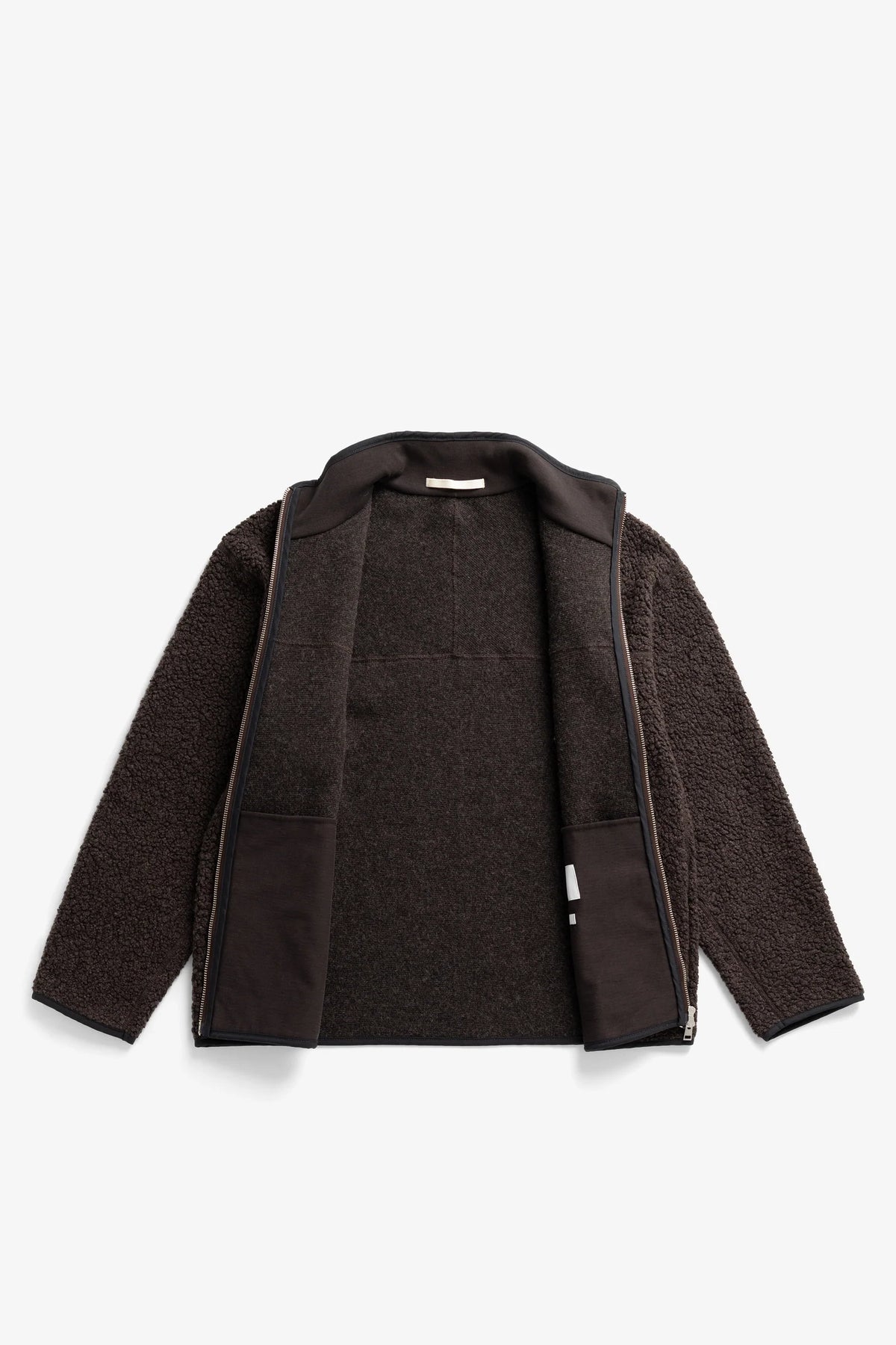 BJERGET SHERPA WOOL FLEECE JACKET