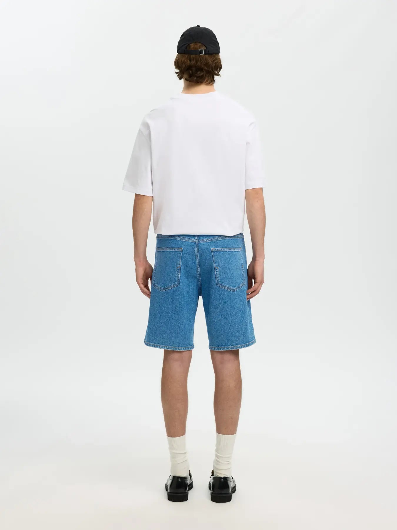 ALEX BLUE DENIM SHORT