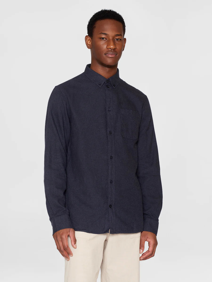 MÉLANGÉ FLANNEL SHIRT