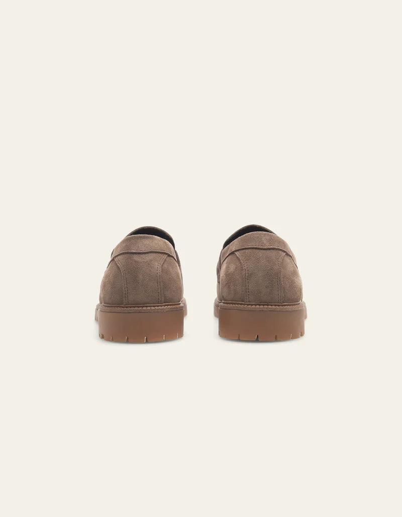 TAYLOR SUEDE PENNY LOAFER