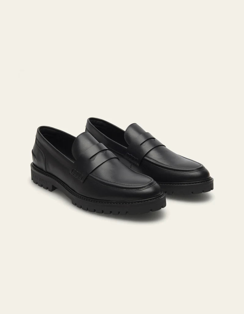 THATCHER LEATHER PENNY LOAFER
