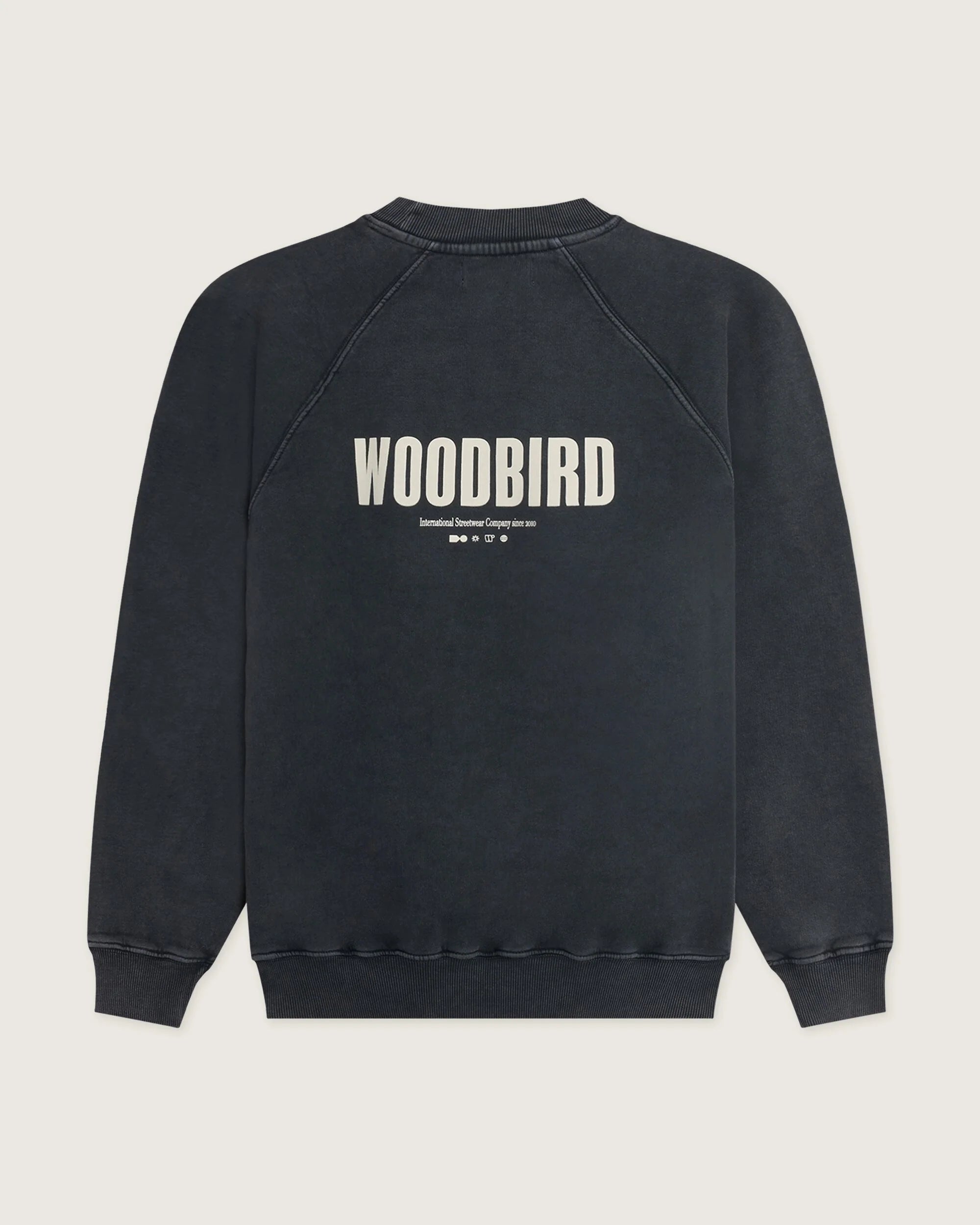 ZHANG WASHED LOGO CREW