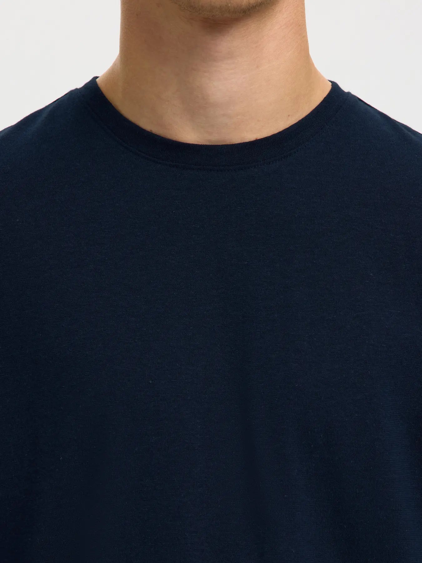 ADAM LINEN BLEND TEE