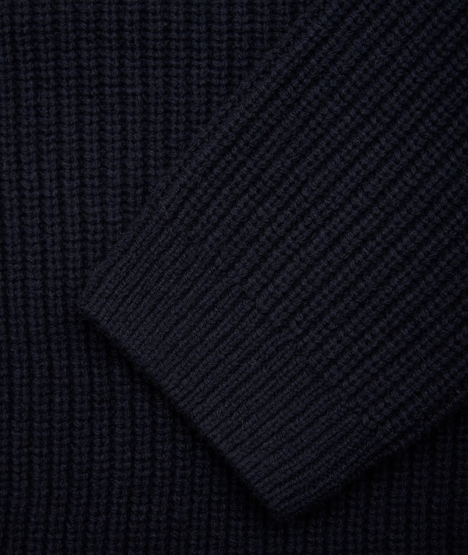 WOOL KNIT CARDIGAN
