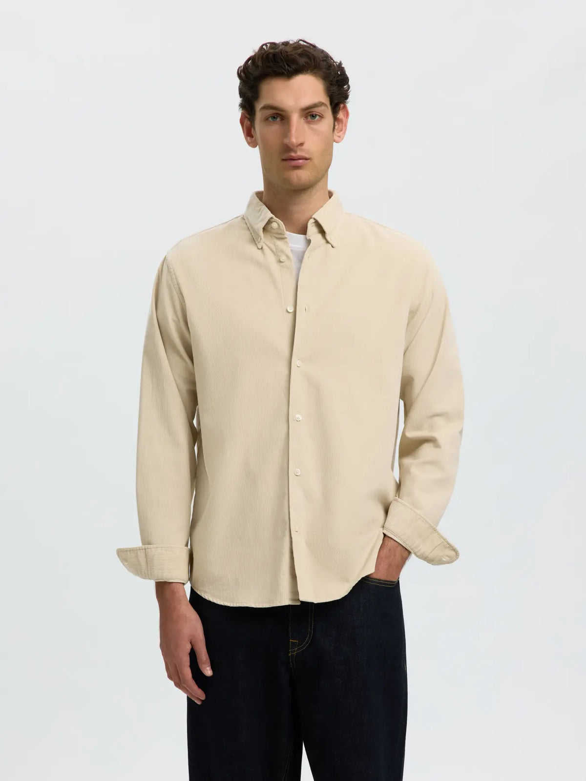 DANNI CORD LS SHIRT