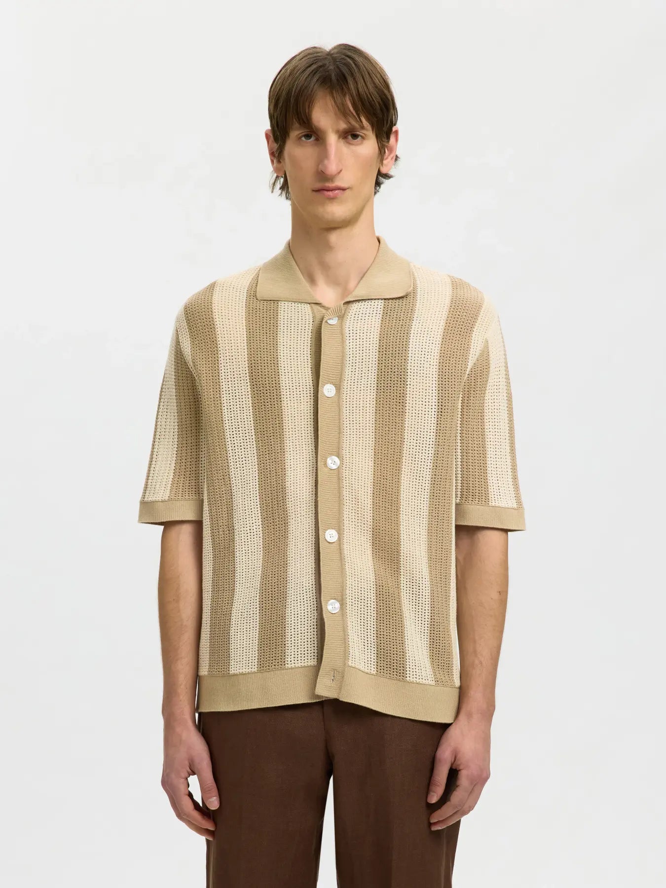 SHANE STRUCTURE POLO CARDIGAN