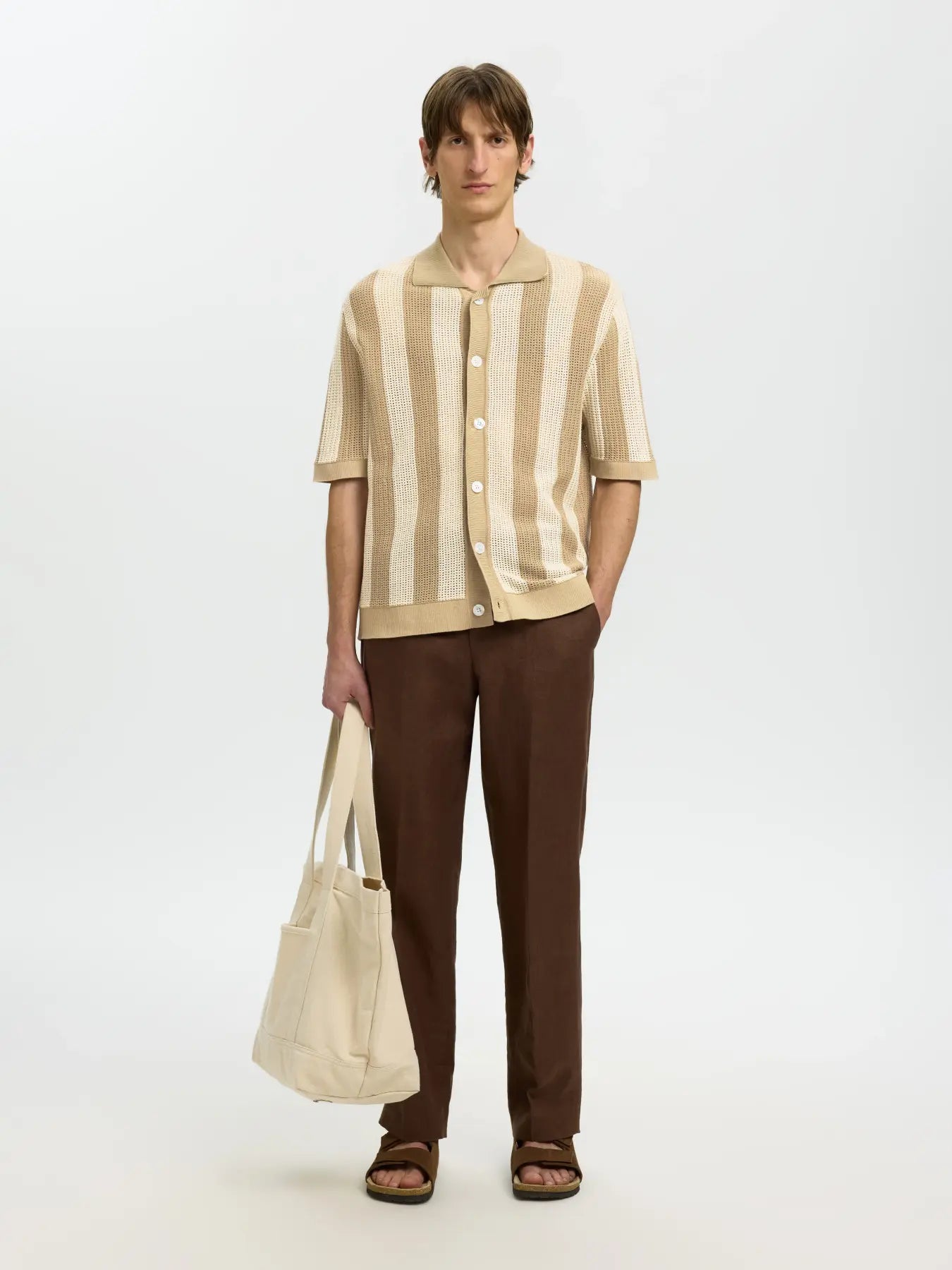 SHANE STRUCTURE POLO CARDIGAN