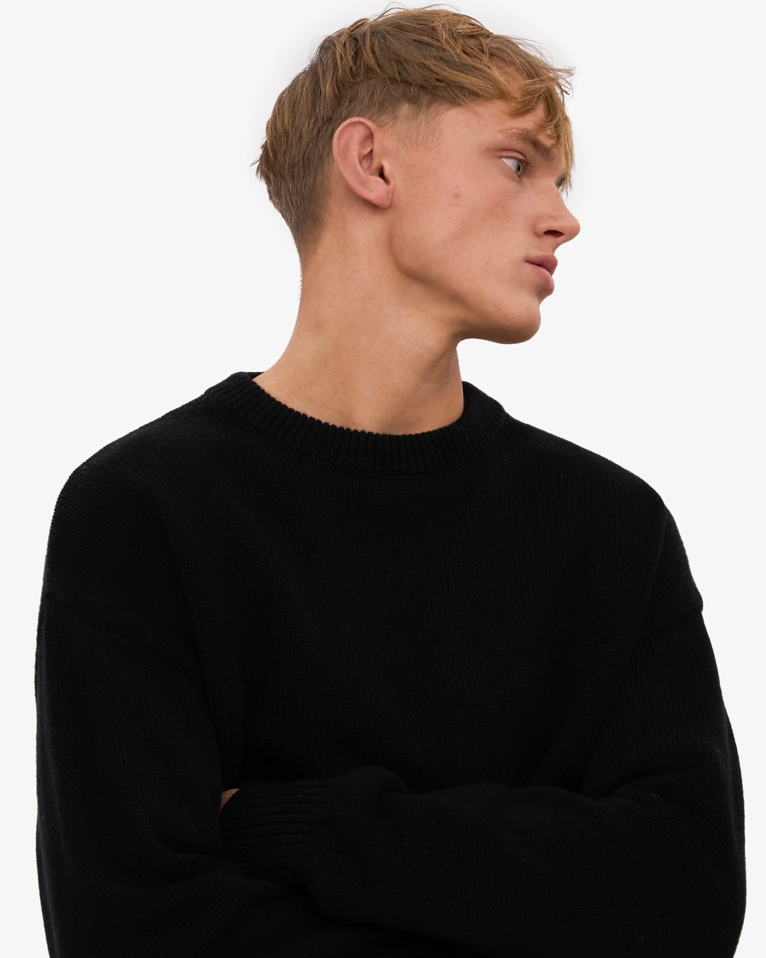 OVERSIZED MERINO WOOL CREW