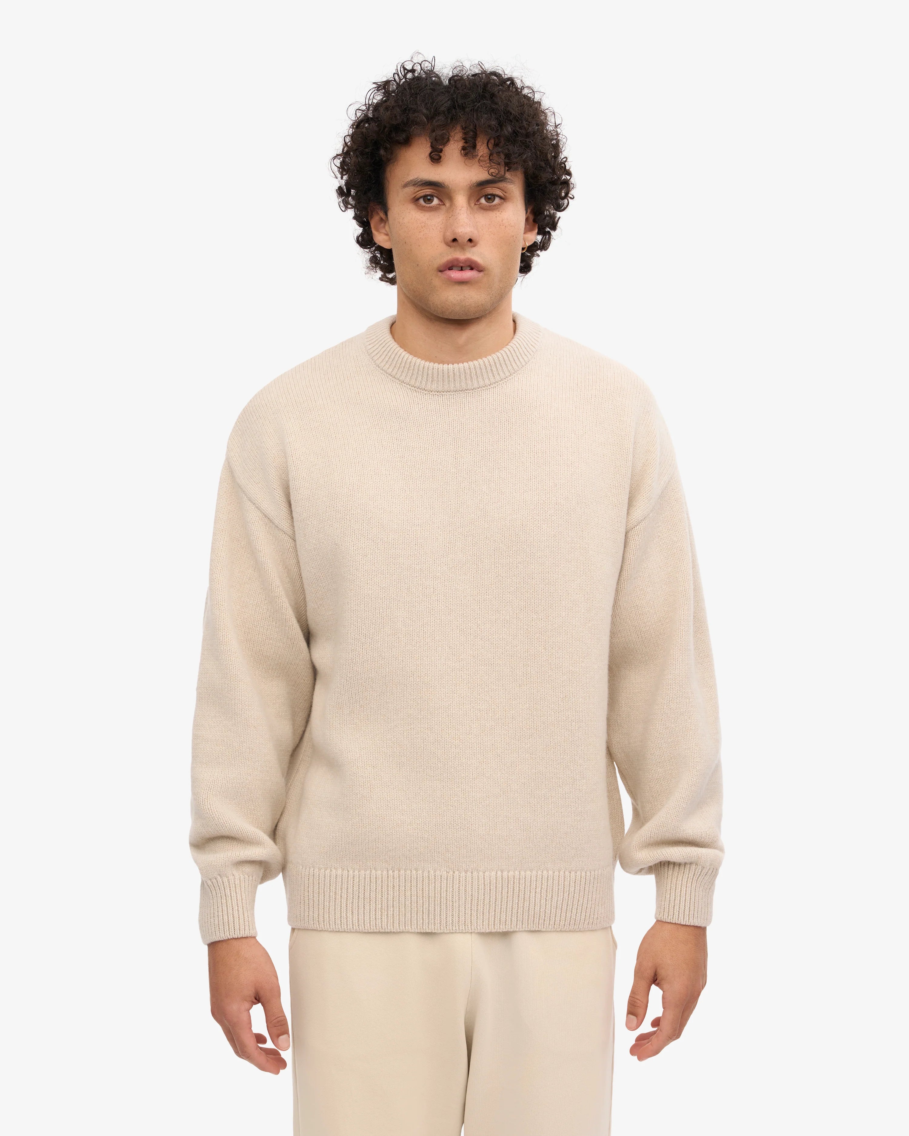 OVERSIZED MERINO WOOL CREW