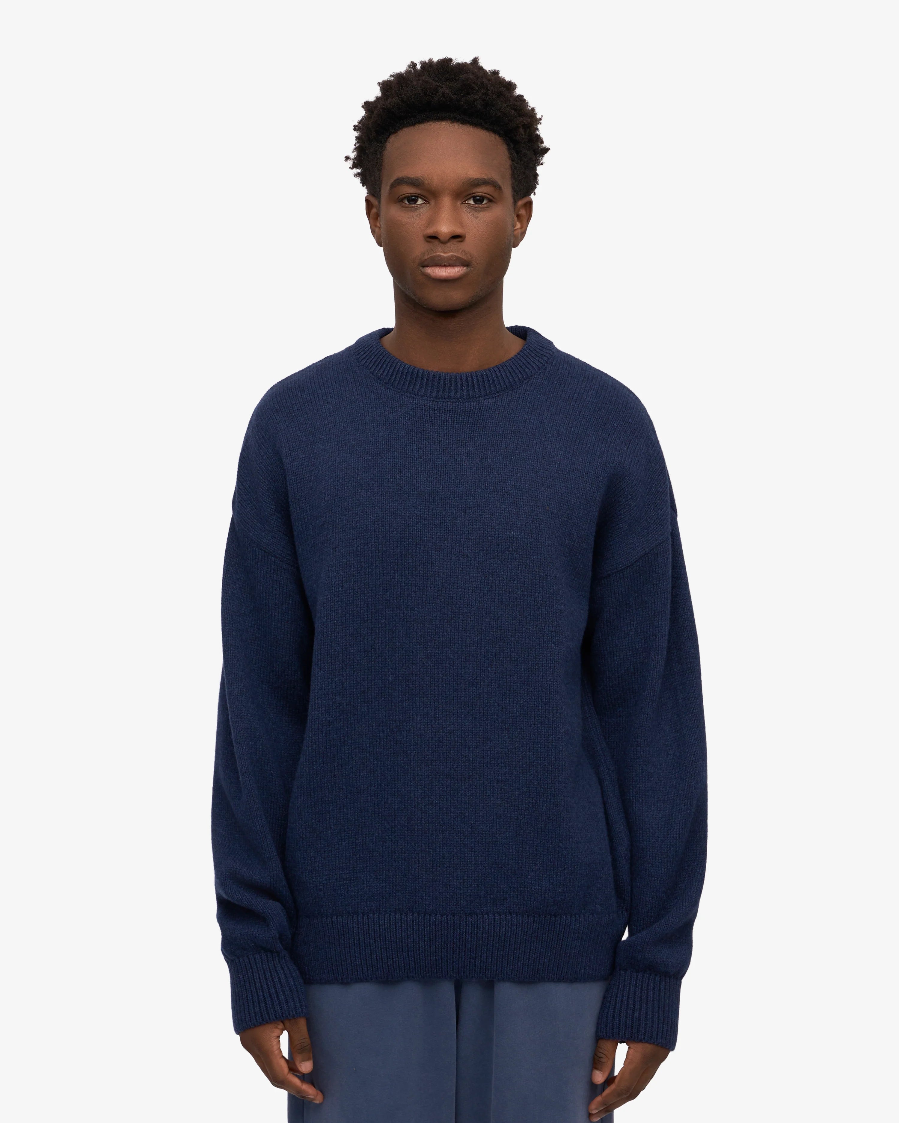 OVERSIZED MERINO WOOL CREW
