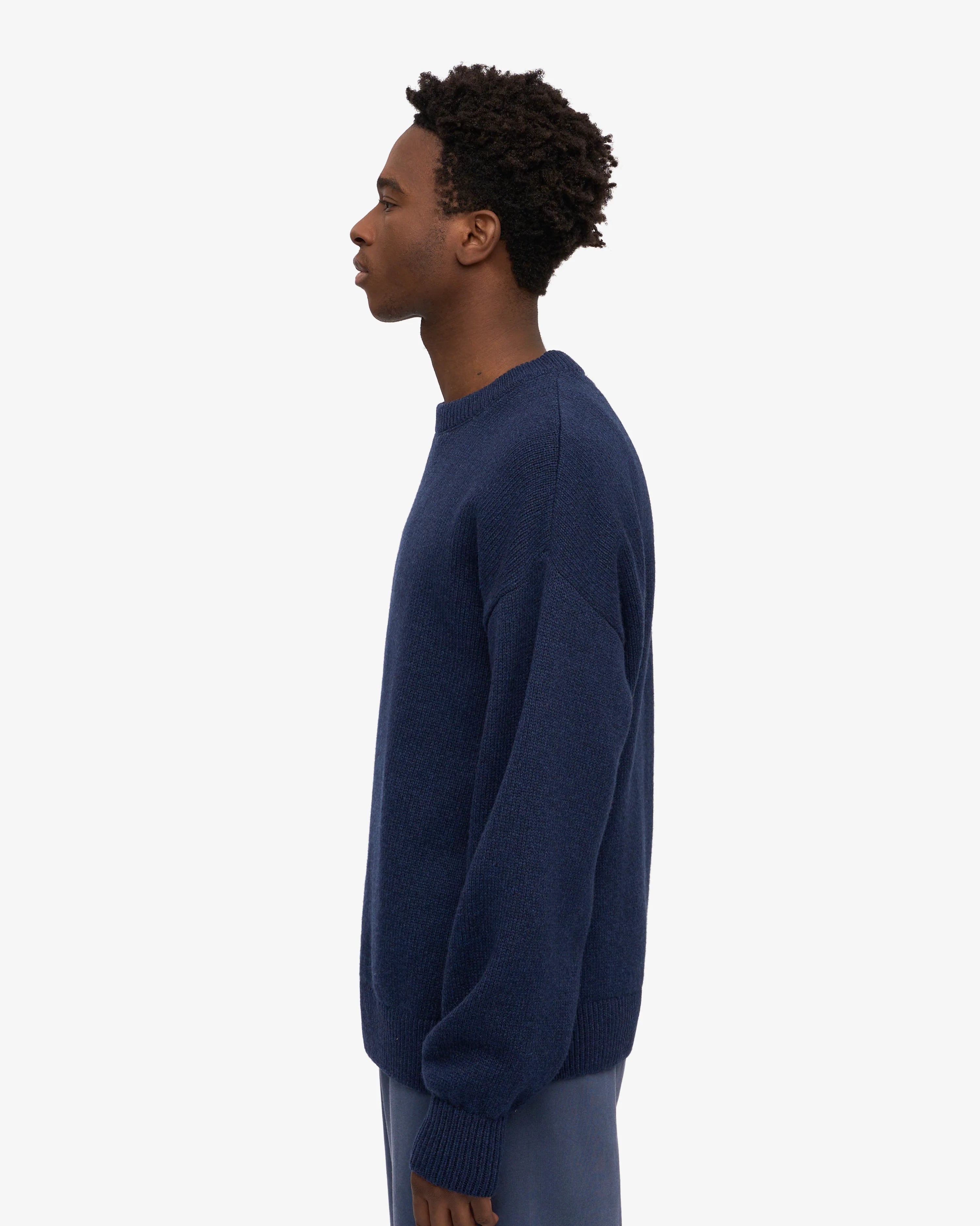 OVERSIZED MERINO WOOL CREW