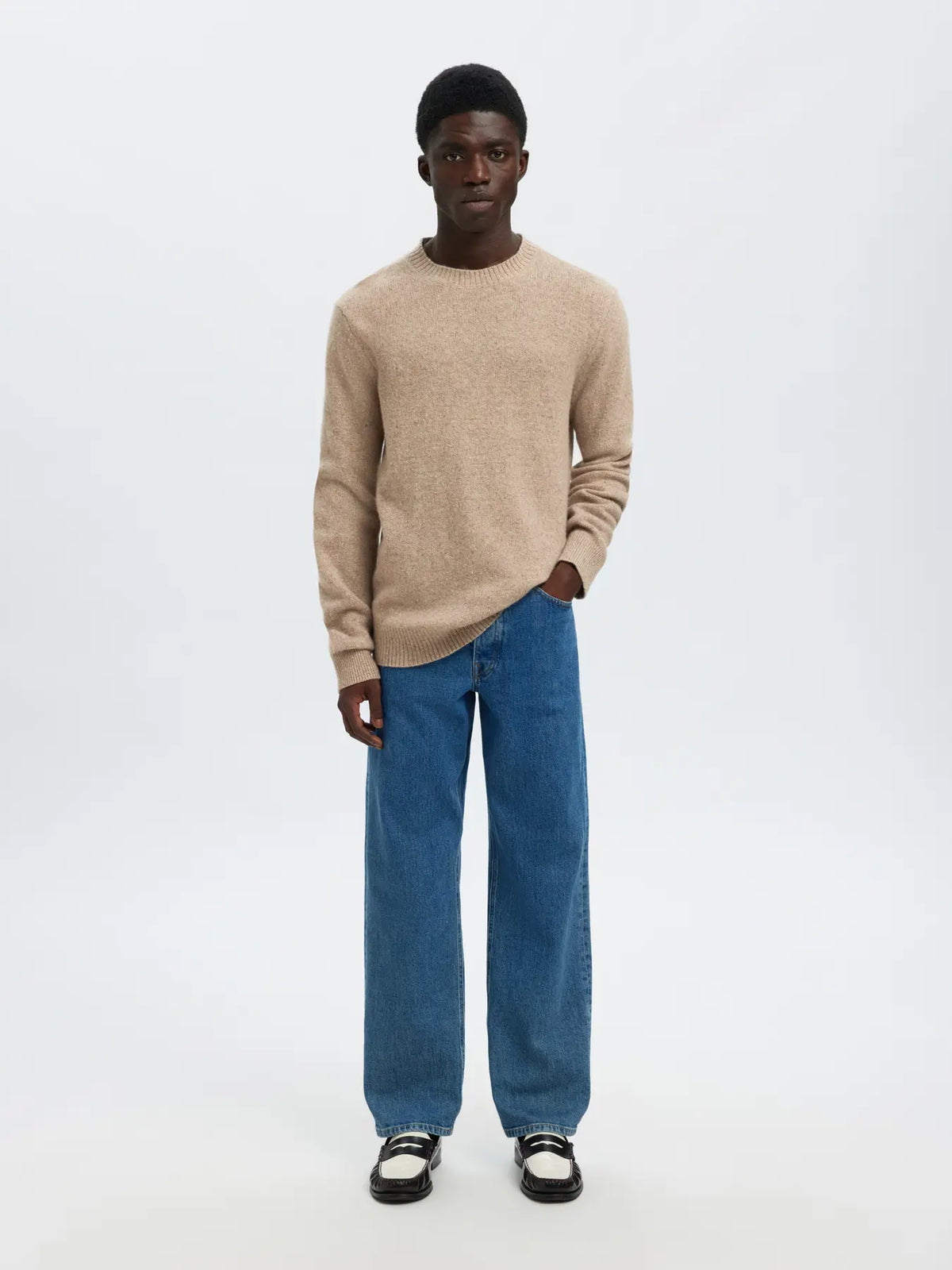 NEIL KNIT NEPS CREW NECK