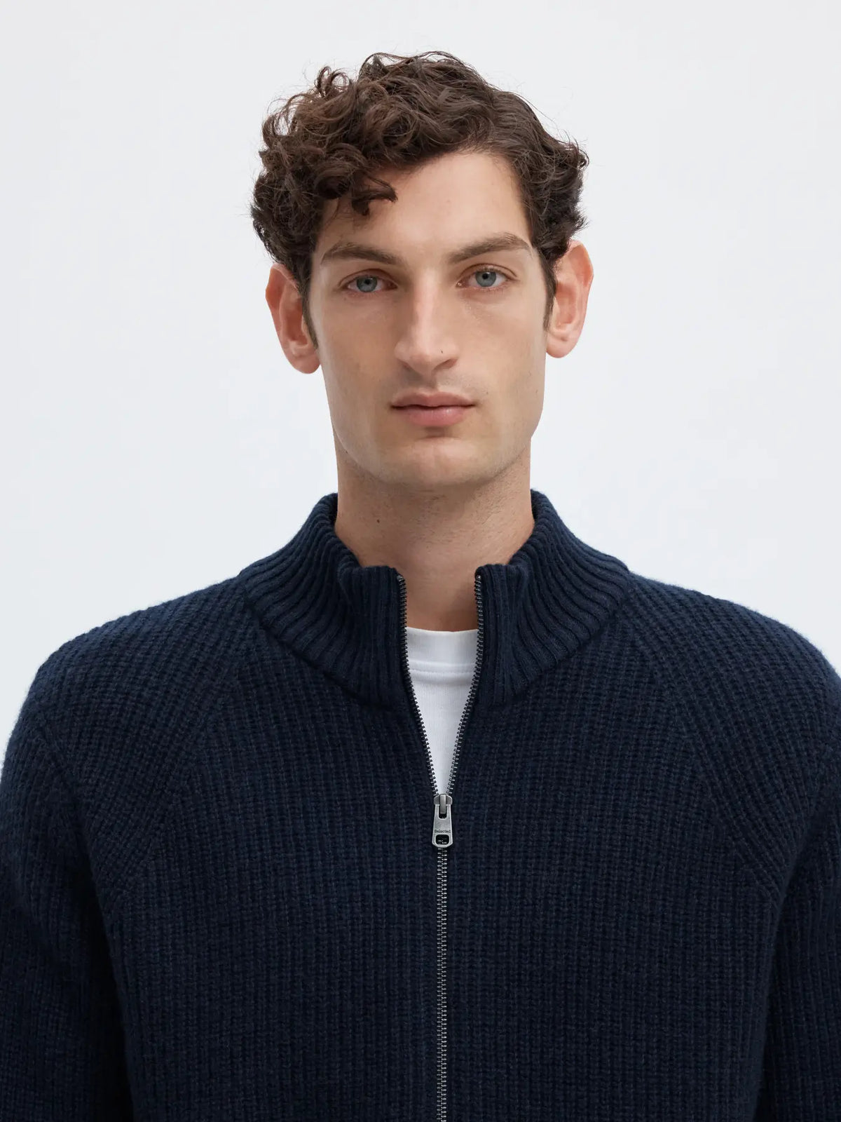 CODY KNIT ZIP CARDIGAN