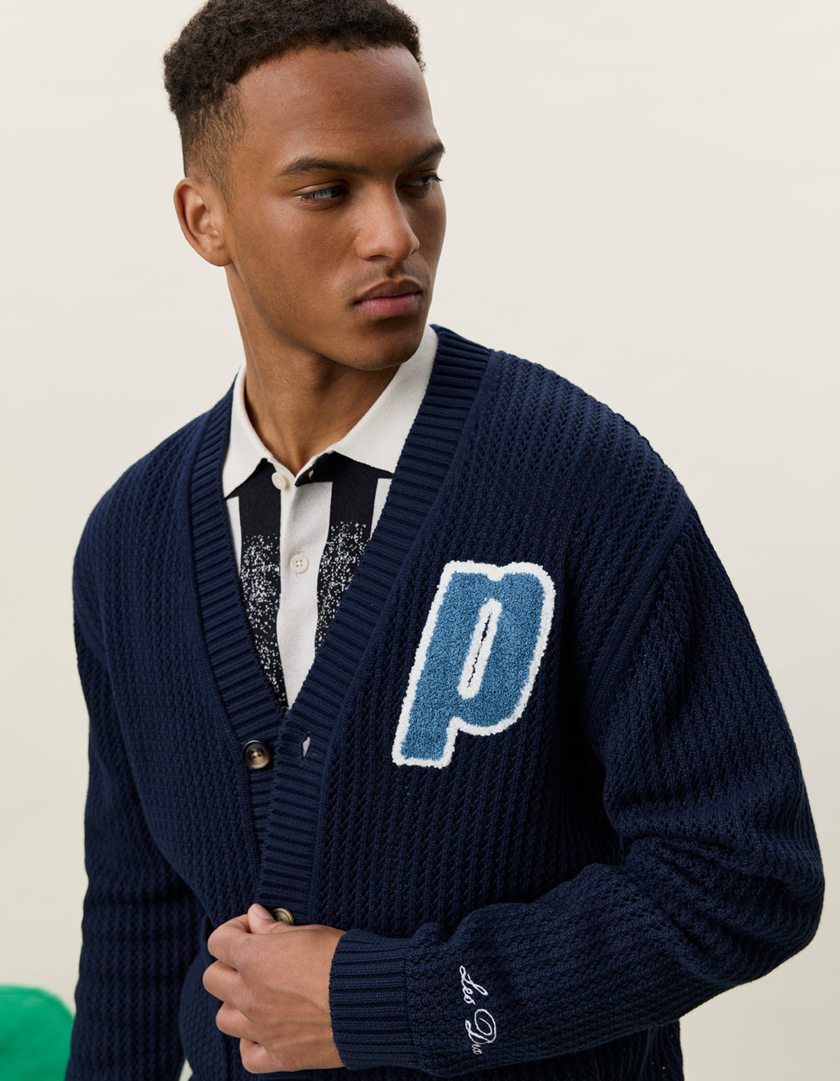 PRINCE LACE KNITTED CARDIGAN