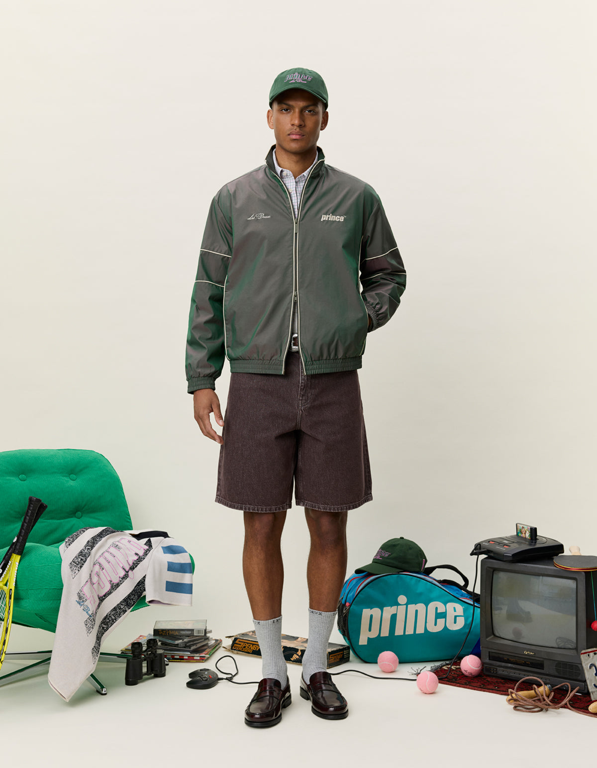 PRINCE SHINY TRACK JACKET
