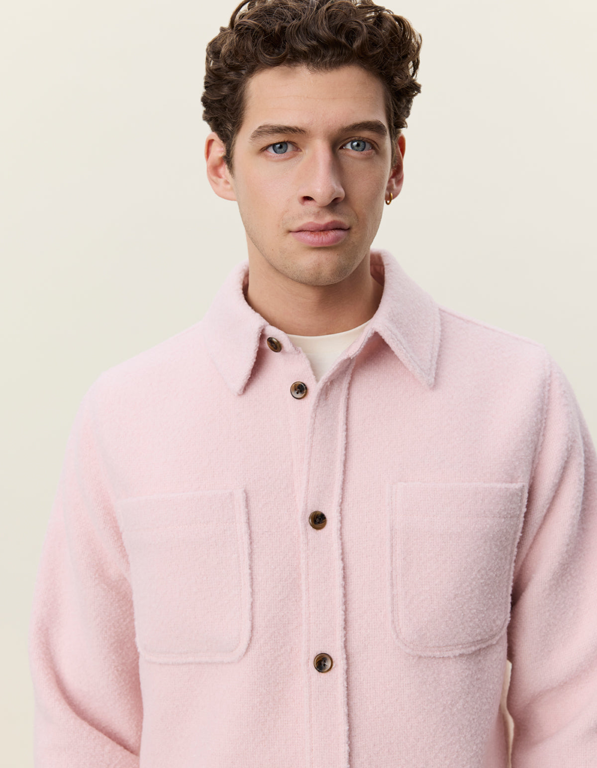 BOUCLE OVERSHIRT