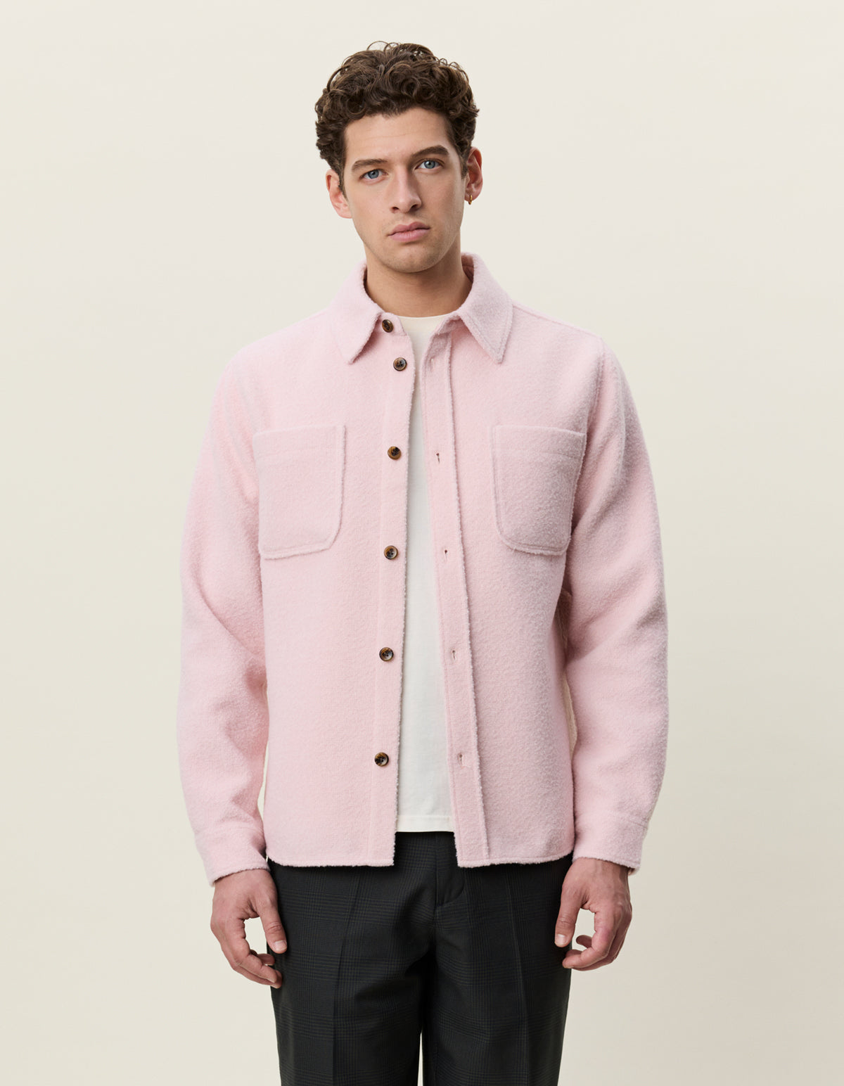 BOUCLE OVERSHIRT