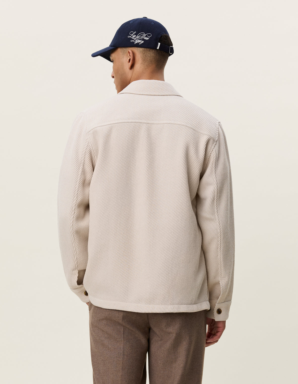 TWILL WOOL OVERSHIRT