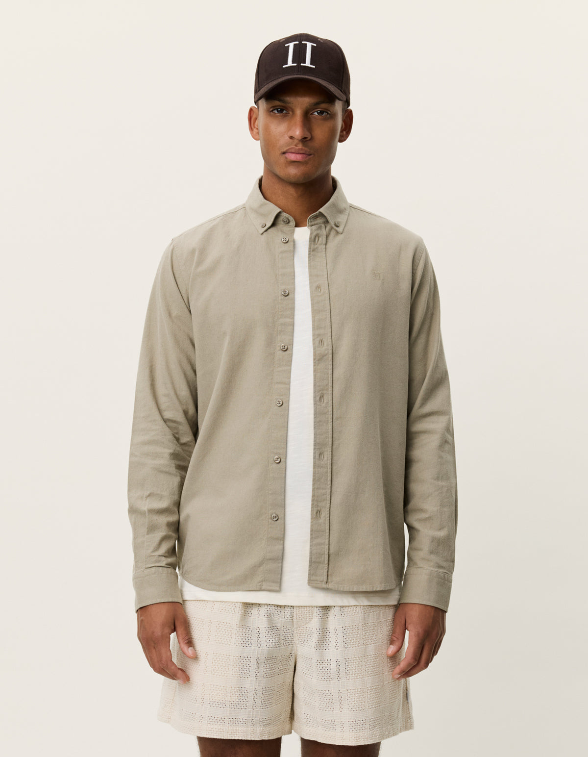 KONRAD COTTON LINEN SHIRT